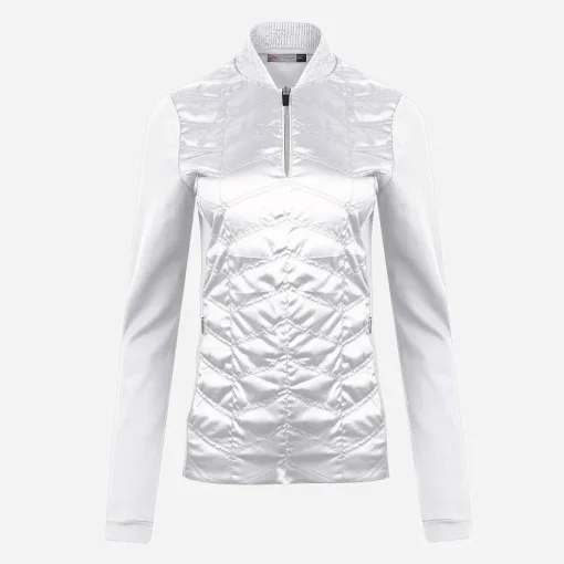 KJUS Jackets & Vests-Women'S Retention Half-Zip White