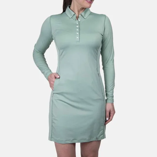 KJUS Dresses-Women'S Scotscraig Dress L/S Mineral