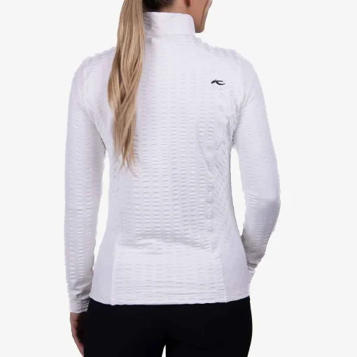 KJUS Polos & Shirts-Women'S Sense Half-Zip Lite White