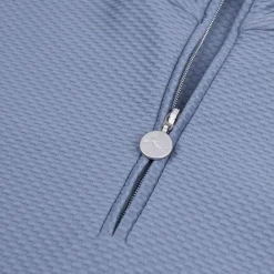 KJUS Activewear-Women'S Seoul Midlayer Half-Zip Steel Blue