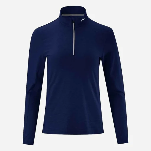 KJUS Midlayers & Sweaters-Women'S Shine Comfort Half-Zip Atlanta Blue
