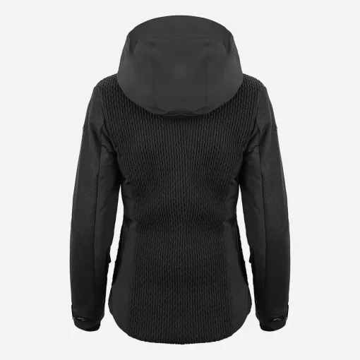 KJUS Jackets & Vests-Women'S Smocked Luxe Jacket Black