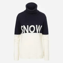 KJUS Midlayers & Sweaters-Women'S Snow Sweater Buttercream/Atlanta Blue