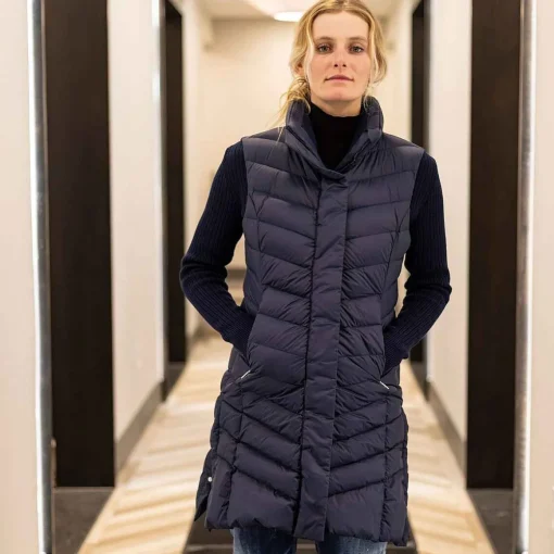 KJUS Jackets & Vests-Women'S Soho Vest Atlanta Blue