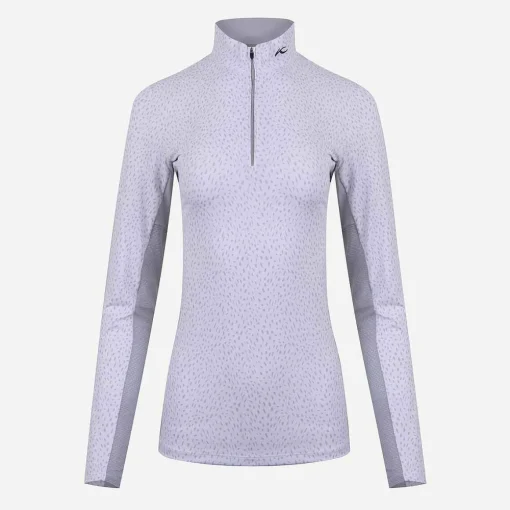 KJUS Midlayers & Sweaters-Women'S Sunshine Printed Half-Zip White/Alloy