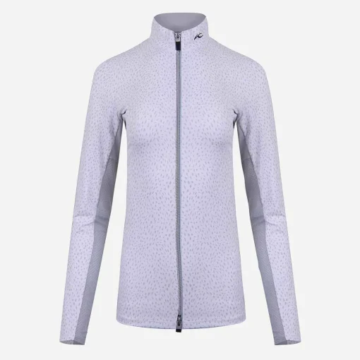 KJUS Midlayers & Sweaters-Women'S Sunshine Printed Jacket White/Alloy