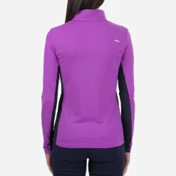 KJUS Polos & Shirts-Women'S Sunshine Sport Half-Zip Foxglove