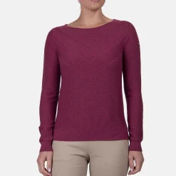 KJUS Midlayers & Sweaters-Women'S Surrey Sweater Red Plum