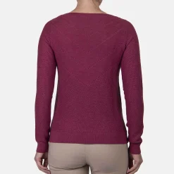 KJUS Midlayers & Sweaters-Women'S Surrey Sweater Red Plum