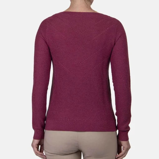 KJUS Midlayers & Sweaters-Women'S Surrey Sweater Red Plum