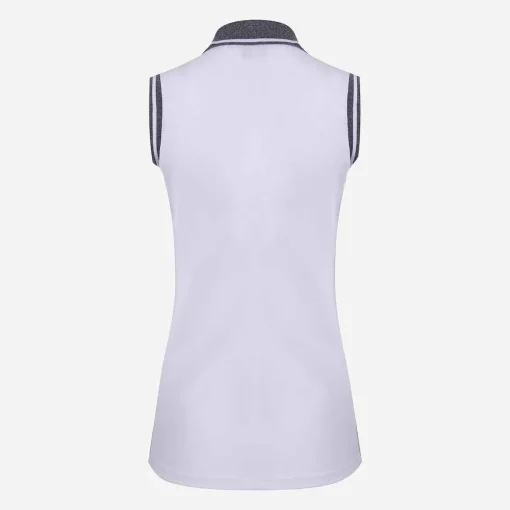 KJUS Polos & Shirts-Women'S V-Neck Polo S/L White