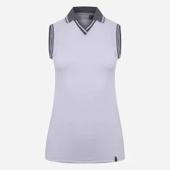 KJUS Polos & Shirts-Women'S V-Neck Polo S/L White