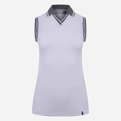 KJUS Polos & Shirts-Women'S V-Neck Polo S/L White