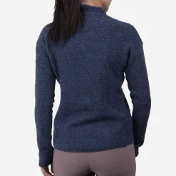 KJUS Midlayers & Sweaters-Women'S Zurich Sweater Deep Space Melange