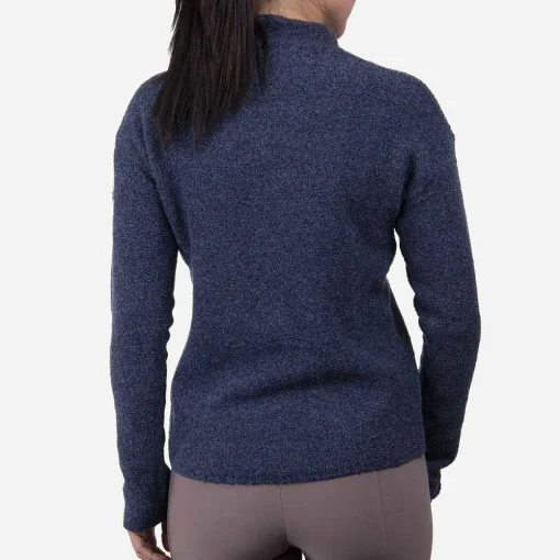 KJUS Midlayers & Sweaters-Women'S Zurich Sweater Deep Space Melange